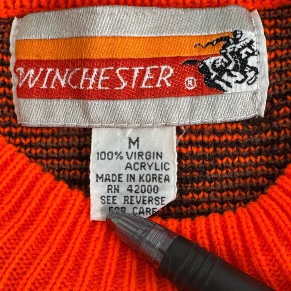 Vintage Winchester‎ Orange Camo sweater - Picture 4 of 10